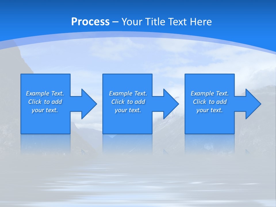 Mountains And Water PowerPoint Template