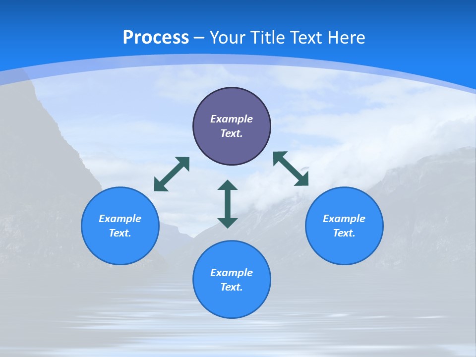 Mountains And Water PowerPoint Template