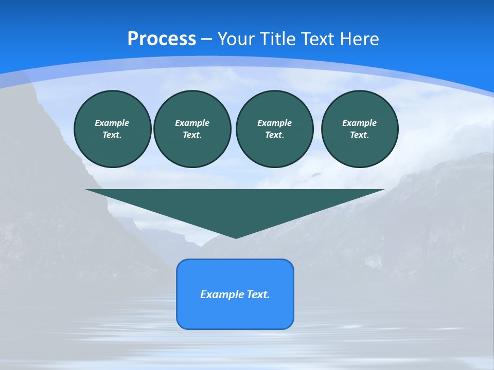 Mountains And Water PowerPoint Template