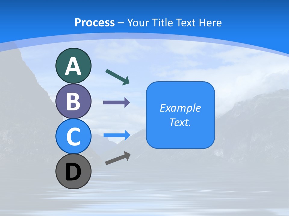 Mountains And Water PowerPoint Template