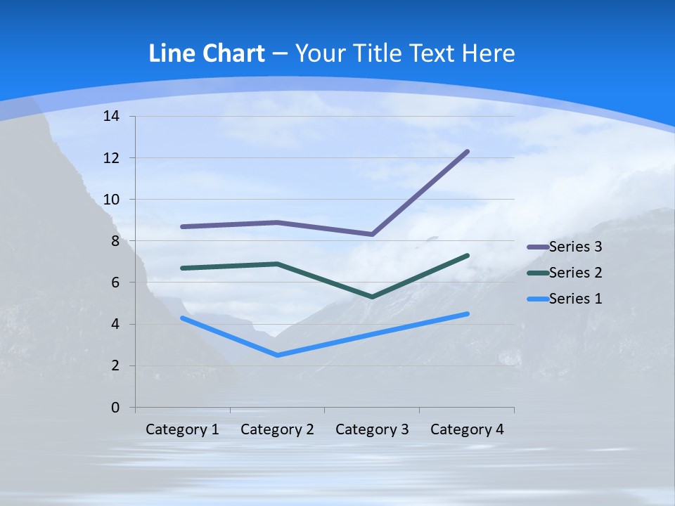 Mountains And Water PowerPoint Template