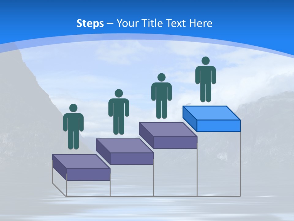 Mountains And Water PowerPoint Template