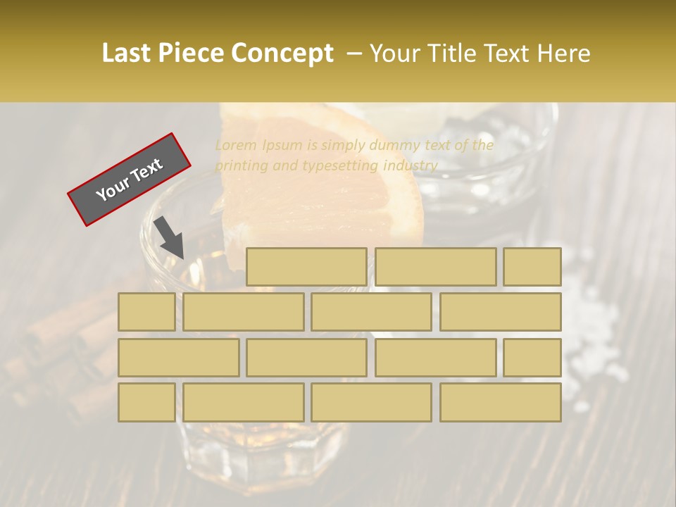 Orange, Cinnamon And Whiskey PowerPoint Template