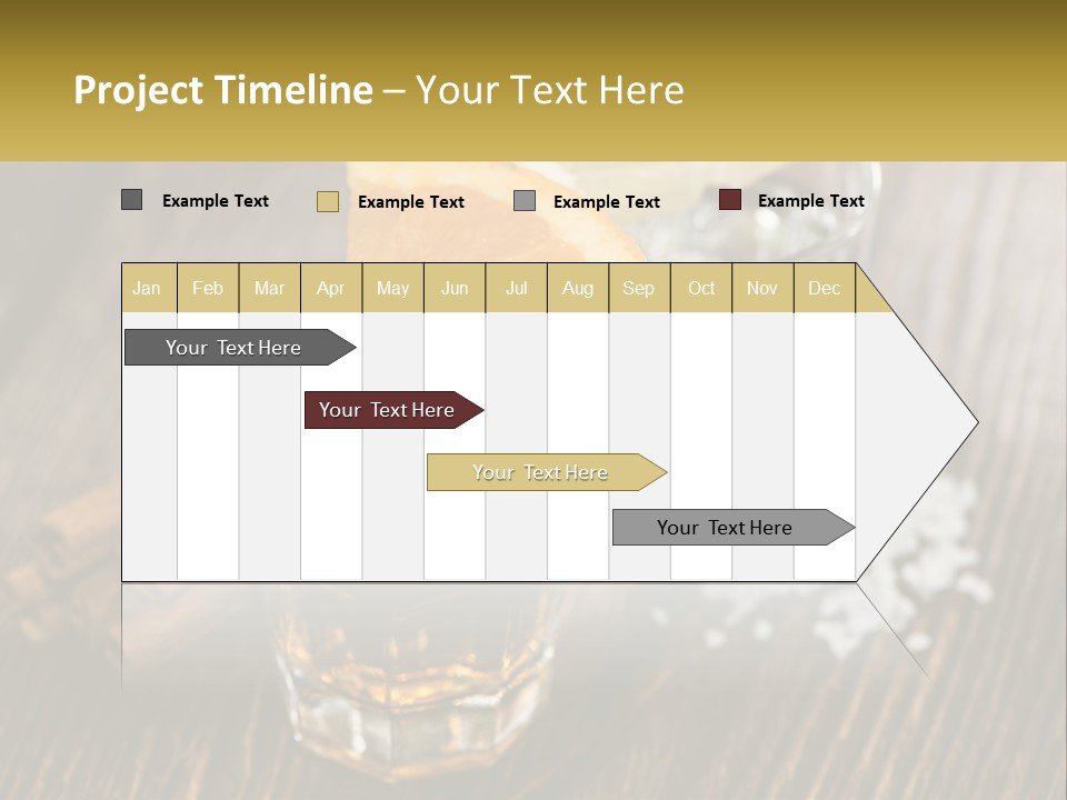Orange, Cinnamon And Whiskey PowerPoint Template
