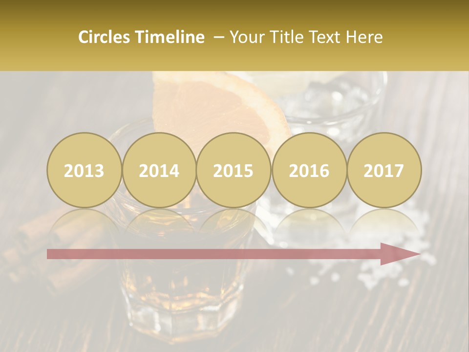 Orange, Cinnamon And Whiskey PowerPoint Template