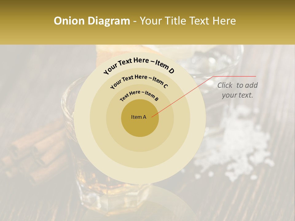 Orange, Cinnamon And Whiskey PowerPoint Template