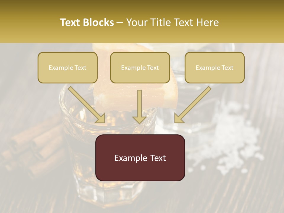 Orange, Cinnamon And Whiskey PowerPoint Template