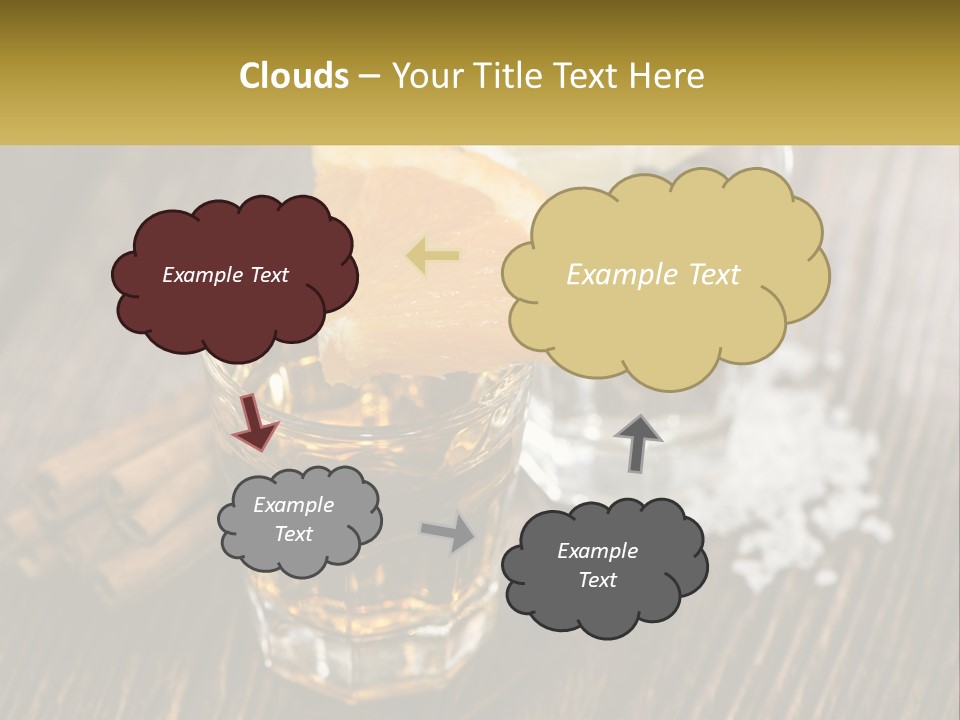 Orange, Cinnamon And Whiskey PowerPoint Template