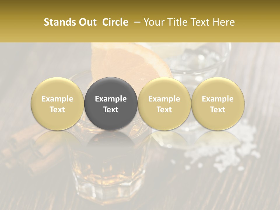 Orange, Cinnamon And Whiskey PowerPoint Template