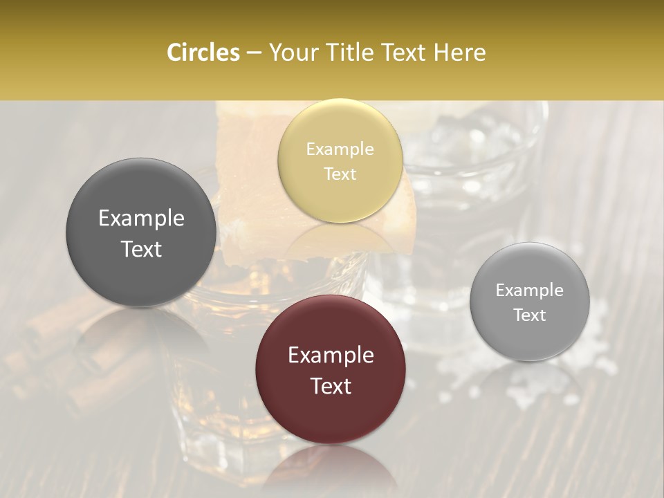 Orange, Cinnamon And Whiskey PowerPoint Template