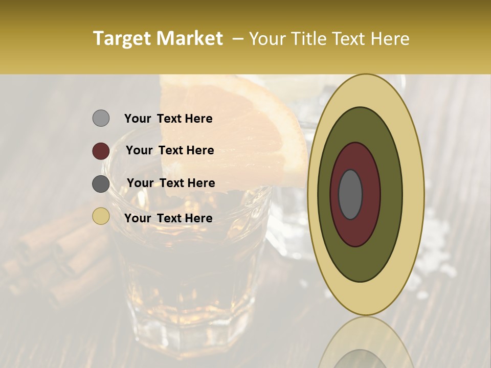 Orange, Cinnamon And Whiskey PowerPoint Template