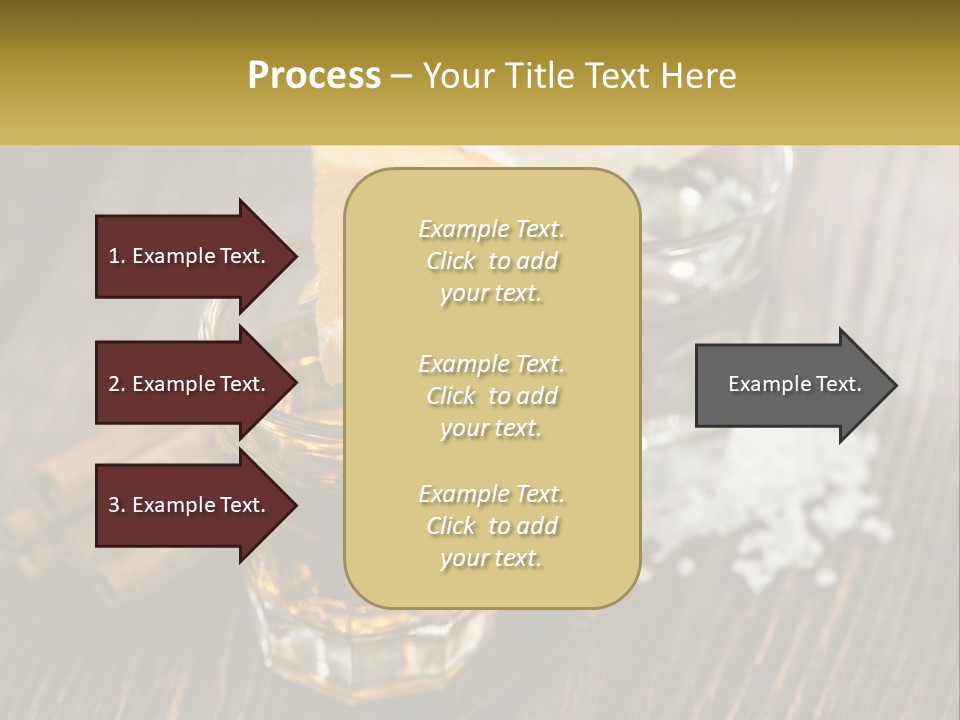 Orange, Cinnamon And Whiskey PowerPoint Template
