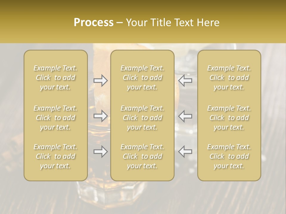 Orange, Cinnamon And Whiskey PowerPoint Template