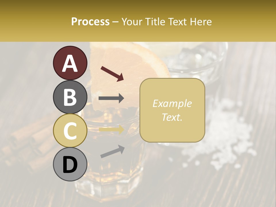 Orange, Cinnamon And Whiskey PowerPoint Template