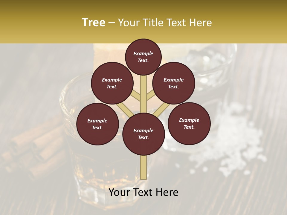 Orange, Cinnamon And Whiskey PowerPoint Template