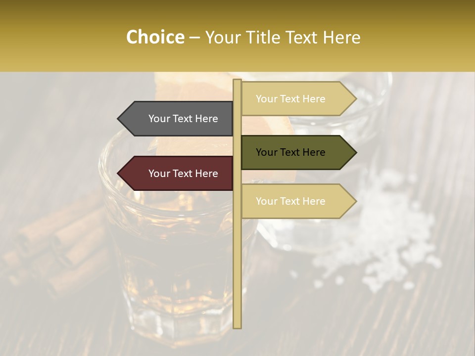 Orange, Cinnamon And Whiskey PowerPoint Template