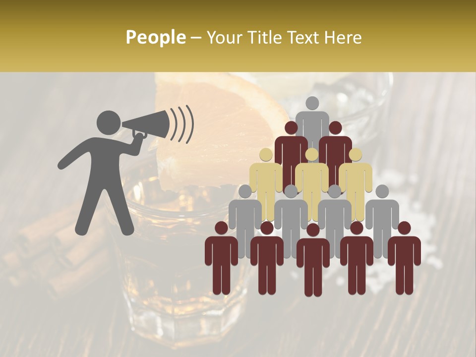 Orange, Cinnamon And Whiskey PowerPoint Template