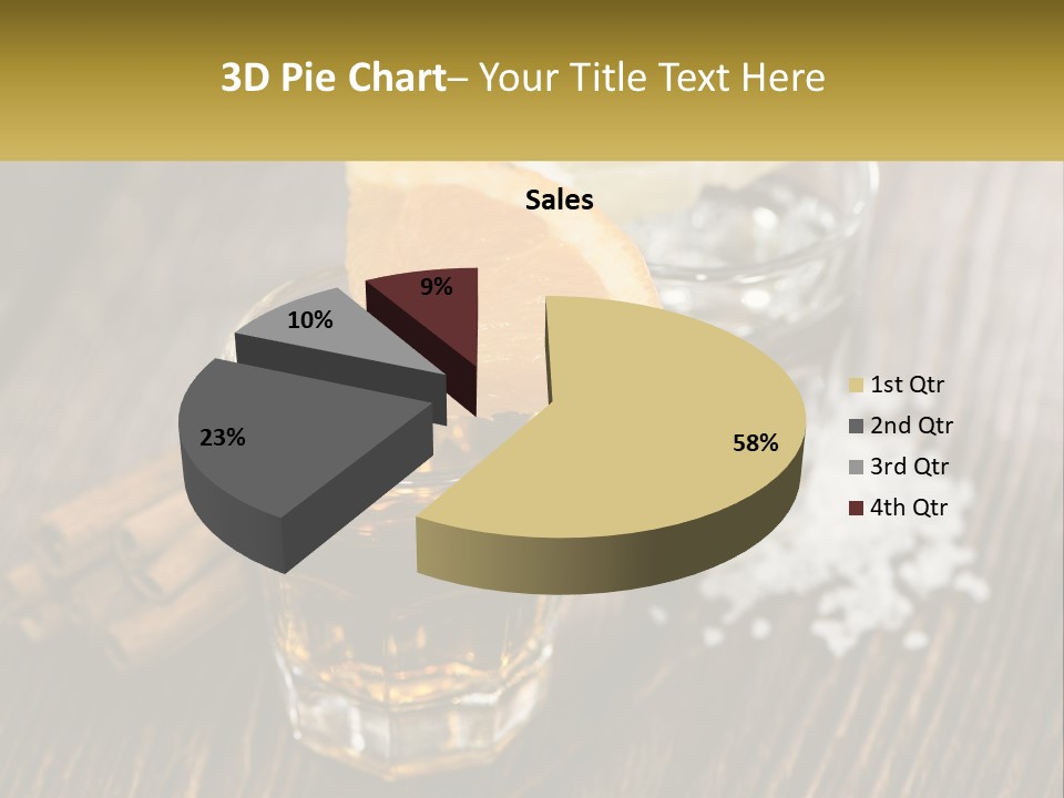 Orange, Cinnamon And Whiskey PowerPoint Template