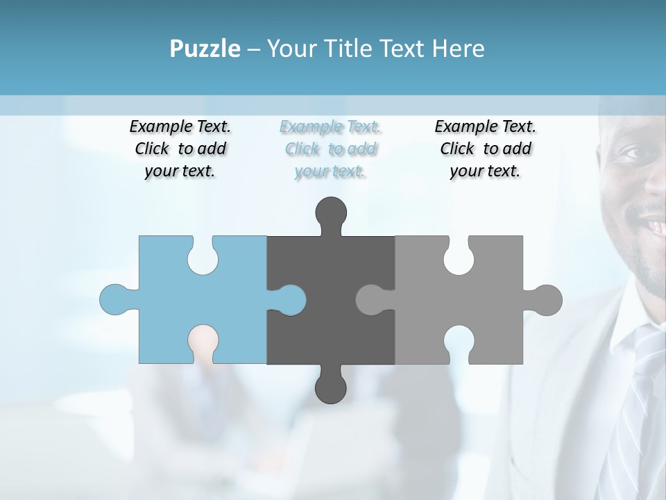 A Member Of The Team PowerPoint Template