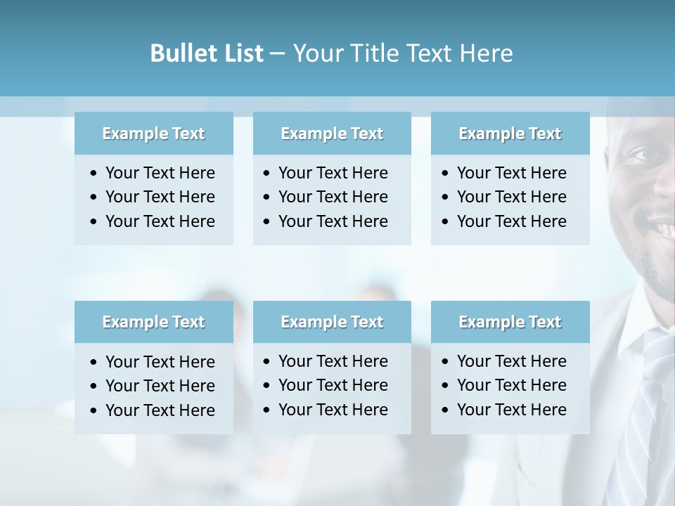 A Member Of The Team PowerPoint Template