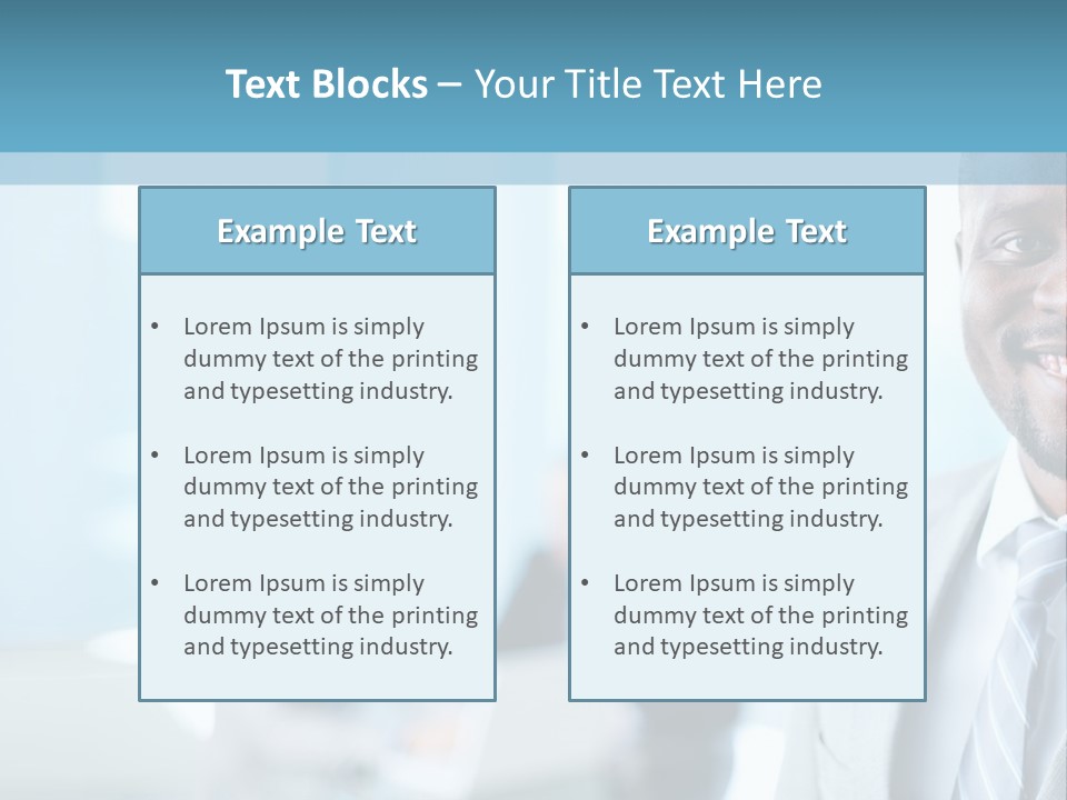 A Member Of The Team PowerPoint Template
