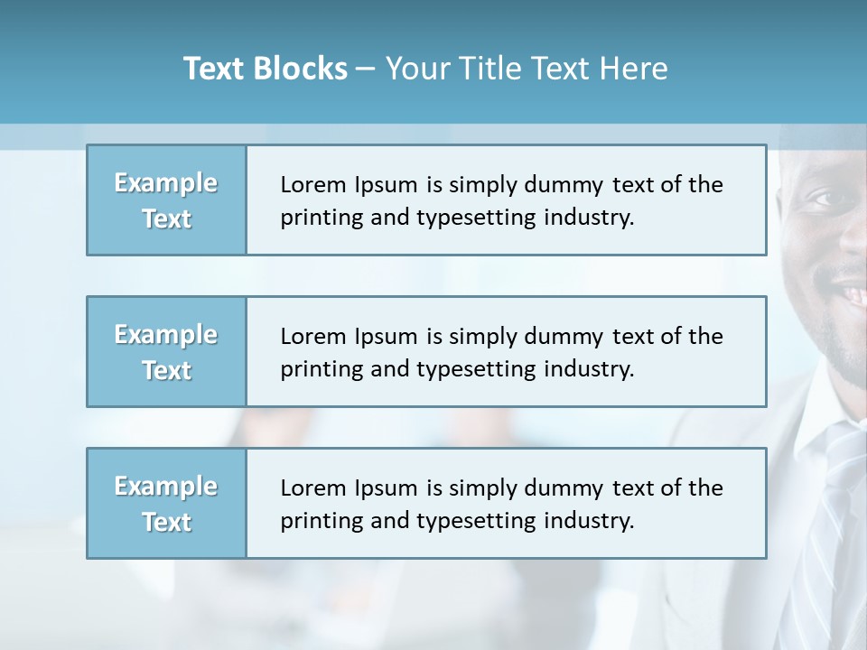 A Member Of The Team PowerPoint Template