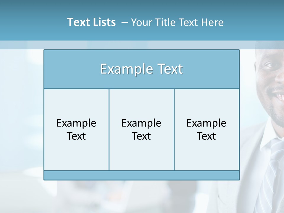 A Member Of The Team PowerPoint Template