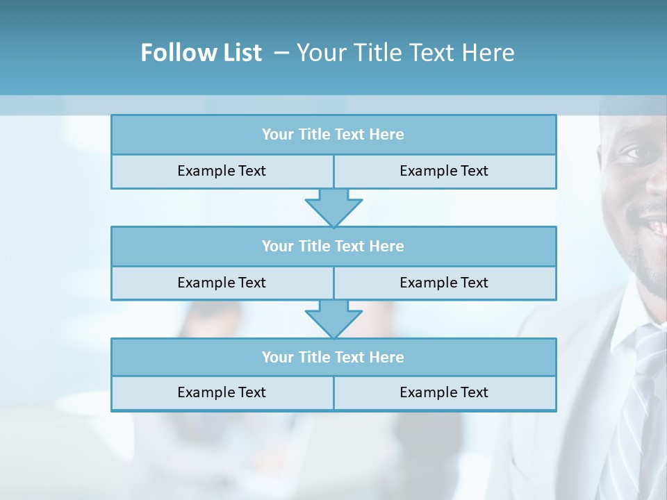 A Member Of The Team PowerPoint Template