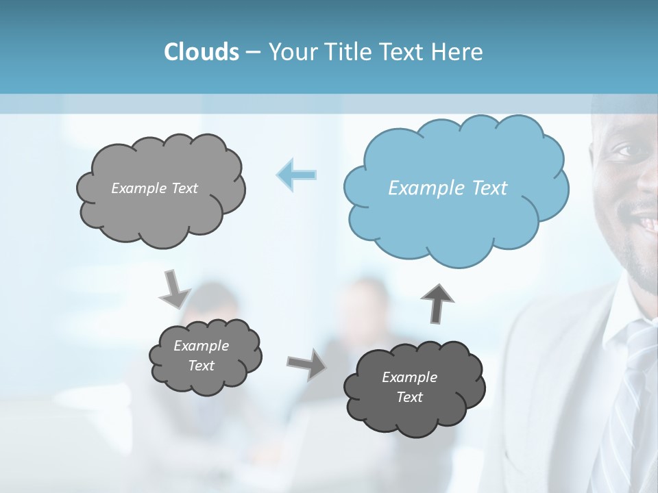 A Member Of The Team PowerPoint Template