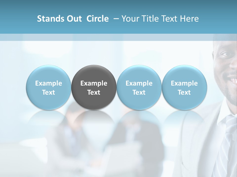 A Member Of The Team PowerPoint Template