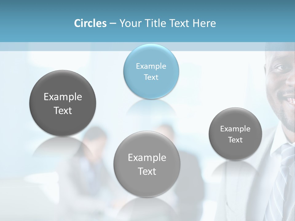 A Member Of The Team PowerPoint Template
