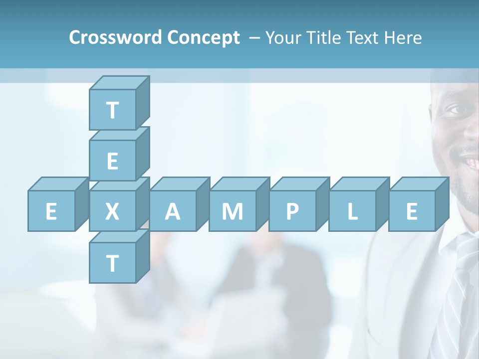 A Member Of The Team PowerPoint Template