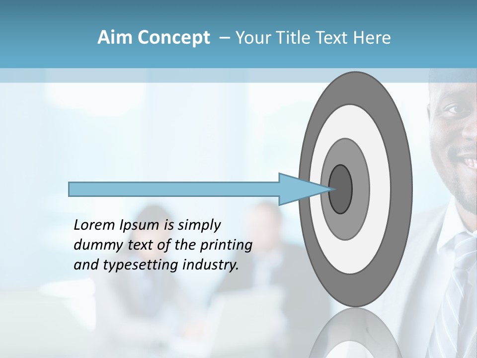 A Member Of The Team PowerPoint Template