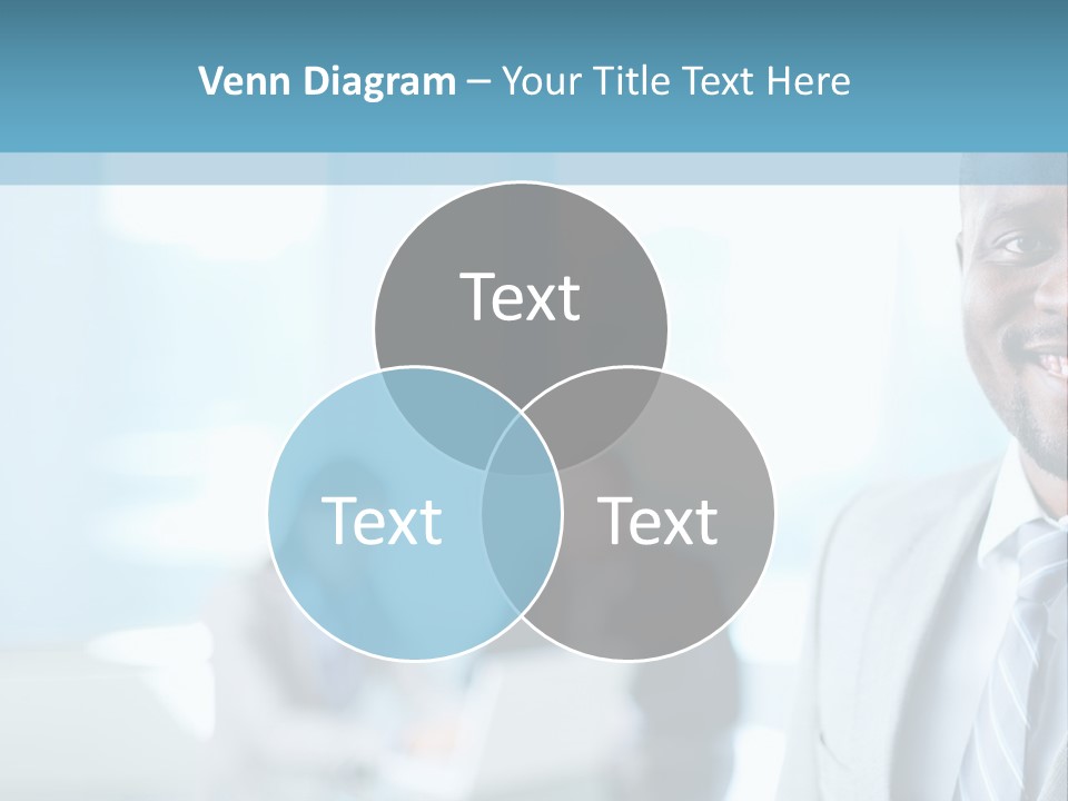 A Member Of The Team PowerPoint Template