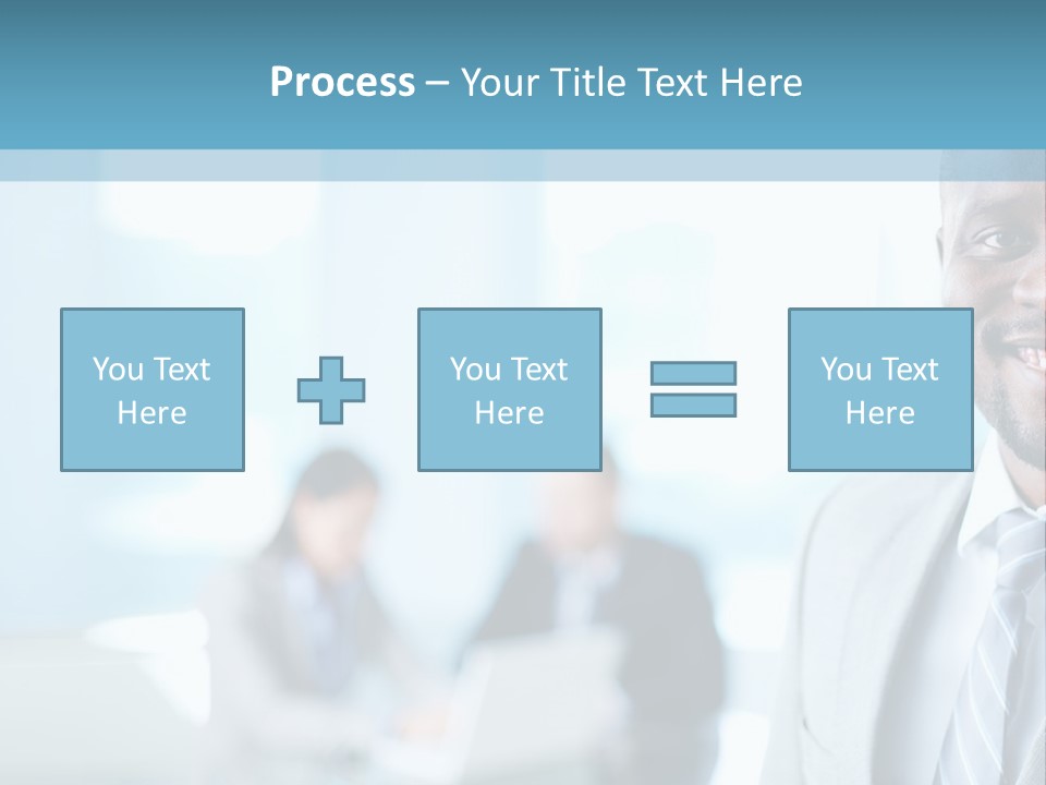 A Member Of The Team PowerPoint Template