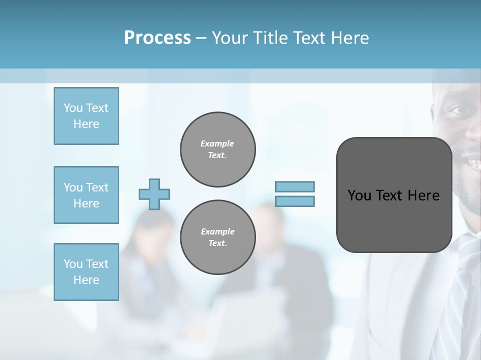 A Member Of The Team PowerPoint Template