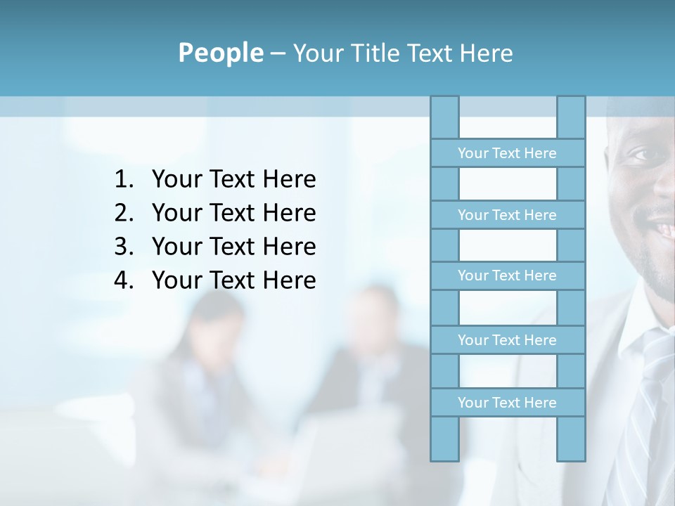 A Member Of The Team PowerPoint Template