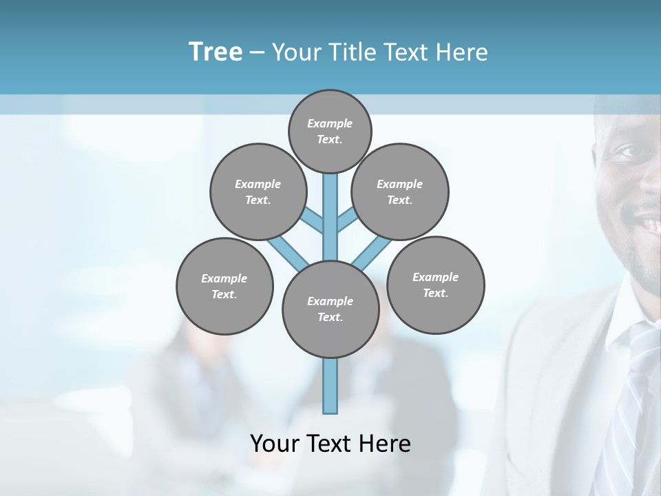 A Member Of The Team PowerPoint Template