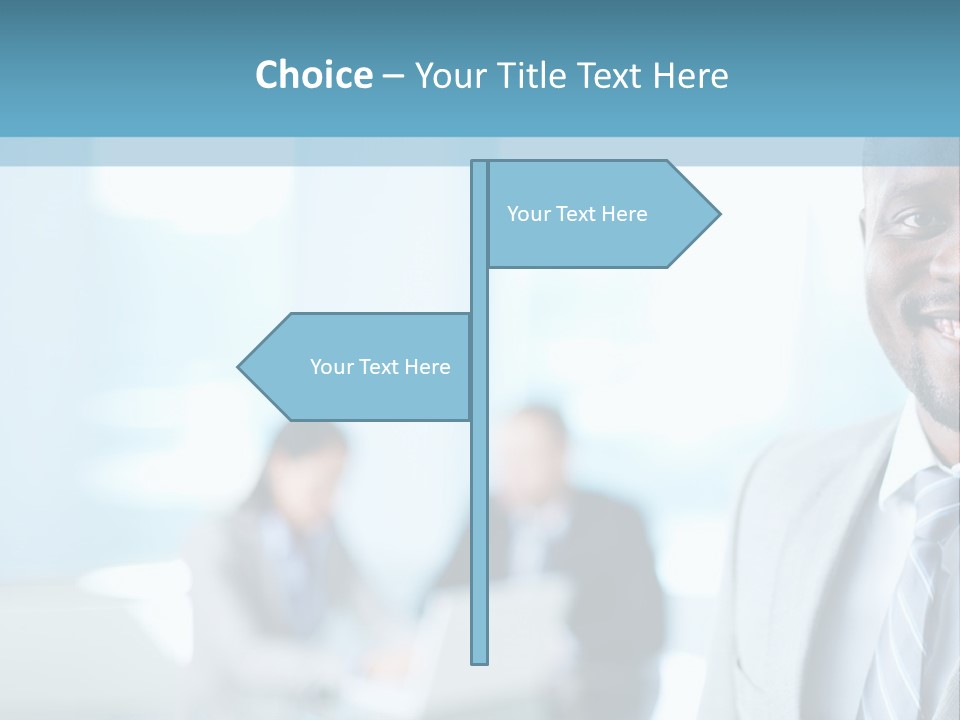 A Member Of The Team PowerPoint Template