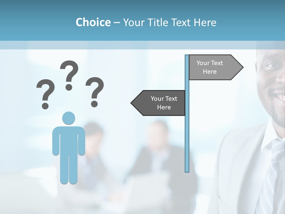A Member Of The Team PowerPoint Template