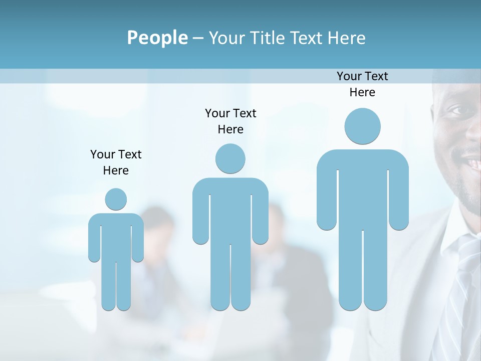 A Member Of The Team PowerPoint Template