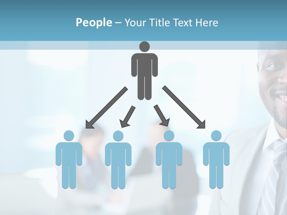 A Member Of The Team PowerPoint Template