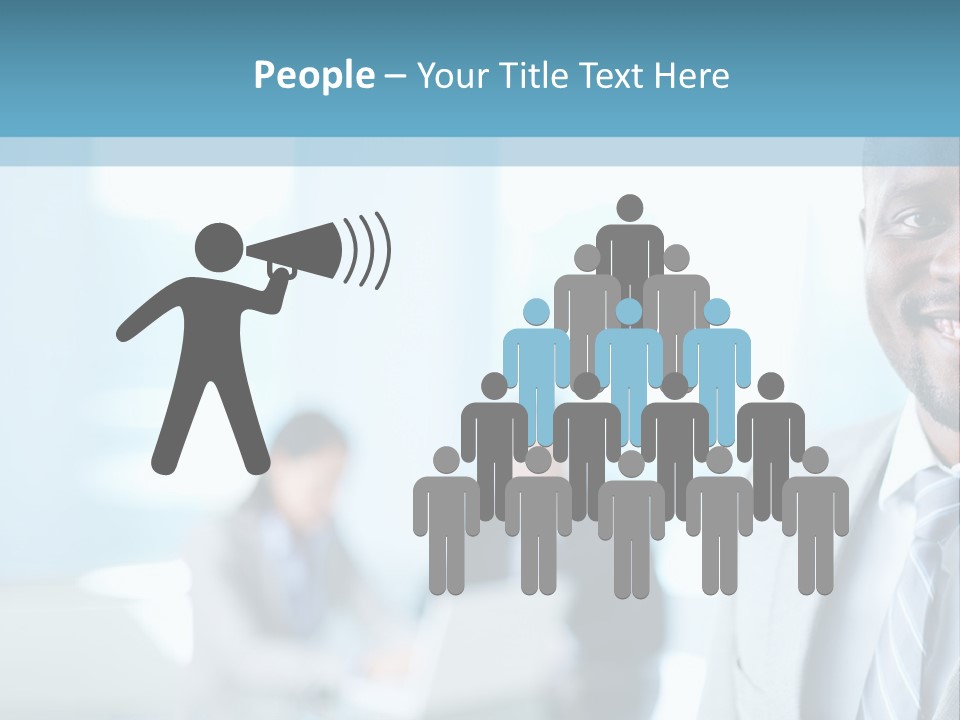 A Member Of The Team PowerPoint Template
