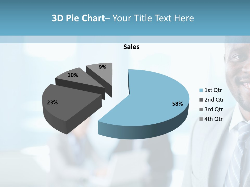 A Member Of The Team PowerPoint Template