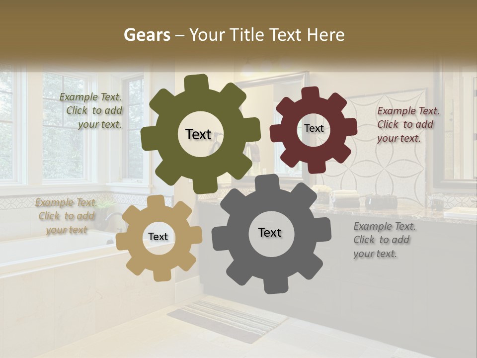 Bathroom Interior PowerPoint Template