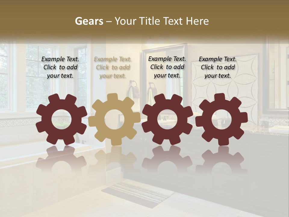 Bathroom Interior PowerPoint Template