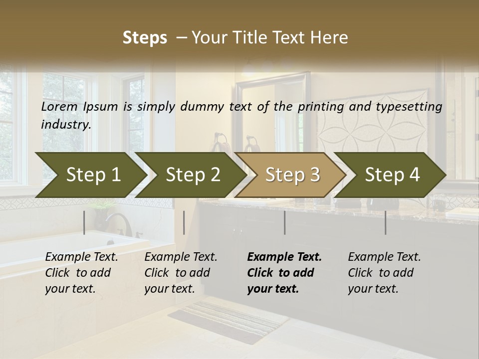 Bathroom Interior PowerPoint Template