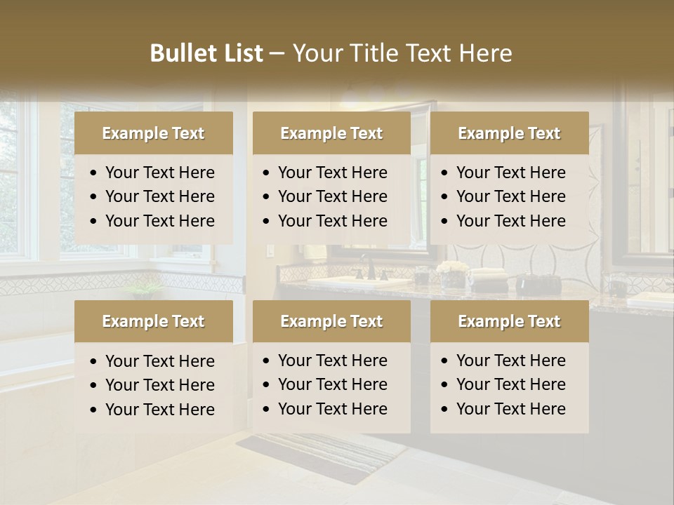 Bathroom Interior PowerPoint Template