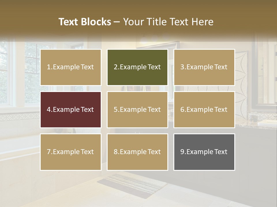 Bathroom Interior PowerPoint Template