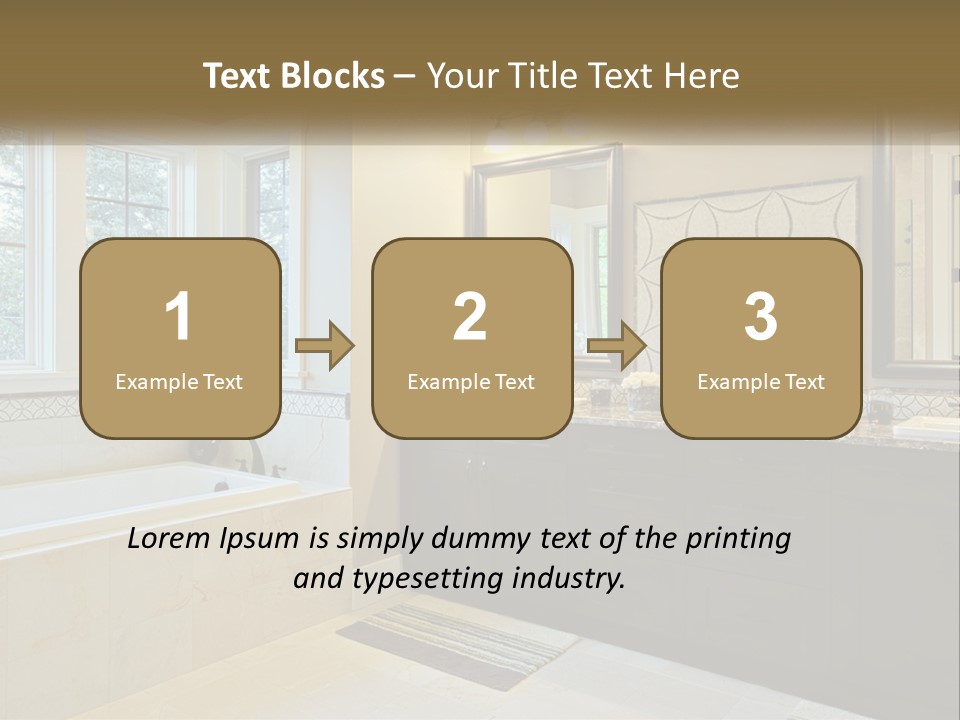 Bathroom Interior PowerPoint Template